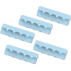 ButtonKing 高級飾面彩色尾夾 包包皮帶腰帶配件, 淺藍色