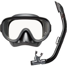 REEFTOURER 潛水面罩+水下呼吸管套組RC-1117Q, GMBK