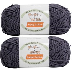 Yarna Happy Cotton 編織線 100g, 792, 2個