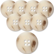 동대문단추왕 고급 무광 코트 가디건 단추 소리아 23mm, LBG, 8개