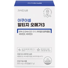 超臨界rTG Omega-3膠囊, 60顆, 1個