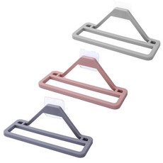 DreamPick 壁掛式拖鞋架 3種組, 3個, 顏色混合