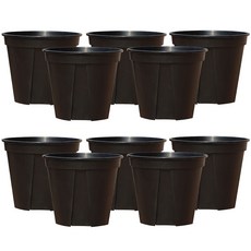 anplant 開縫花盆, 黑色, 10個