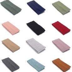 布料簡約款髮帶套組 12件組, 混色