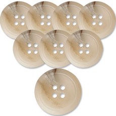 동대문단추왕 무광 코트 가디건 단추 18mm, 각시봉떼BG, 8개