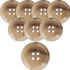 동대문단추왕 무광 코트 가디건 단추 디젤 18mm, LBG, 8개