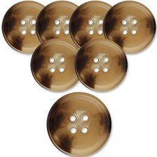 동대문단추왕 고급 무광 코트 가디건 단추 21mm, 보이스BG, 7개