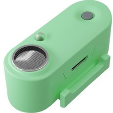 틱리스 강아지 초음파 충전식 진드기 해충 방지기 민트그린, 1개