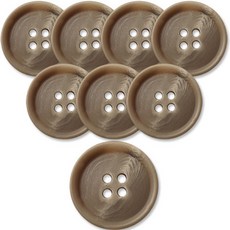 동대문단추왕 고급 무광 코트 가디건 단추 21mm, 워킹KKBG, 8개