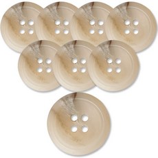 동대문단추왕 고급 무광 코트 가디건 단추 21mm, 각시봉떼BG, 8개