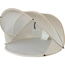 一觸式遮陽帳篷, 1-2人, 淺褐色