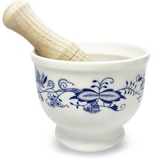 Zwiebel Muster 迷你研缽和杵盒 + 木球套組, 1組