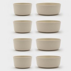 SSUEIM Maribel飯碗4人組, 1組, 小碗 4入+大碗 4入, 燕麥色