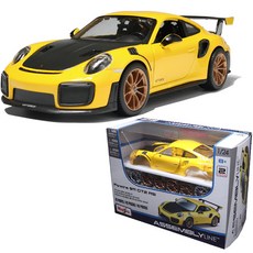 Maisto 1:24 保時捷 911 GT2 RS 組裝版 壓鑄模型, 混合色
