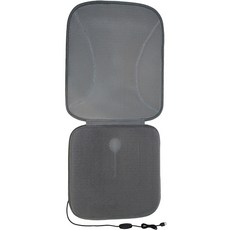 四季 3D網眼涼感透氣靠背坐墊, 灰色