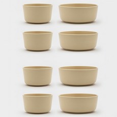 SSUEIM Maribelle 飯碗湯碗4人組, 1套, 飯碗 4p + 湯碗 4p, 米色