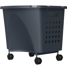 CS Living 現代風分層單層洗衣籃, 海軍藍