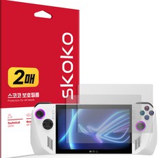 Skoko Ally 防指紋低反射螢幕保護貼 2片組, 單品, 2個