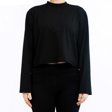 SUB22 女款短版海灘後開衩長袖防磨衣上衣