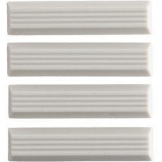 Seven Kitchen矽膠線條筷架, 4個, 白色