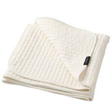 doudou n somn 新生兒純棉PUPU嬰兒絎縫墊, 象牙白, 1個