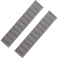 NewTrend SF01 사계절 통기성 린넨 안전 벨트 숄더 커버 27cm, 그레이, 2개