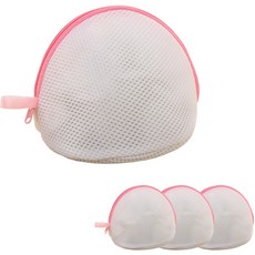 PDS Living 安心網眼洗衣物保護洗衣袋半球型, 白色, 4個