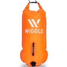 Wiggle游泳安全浮標浮漂 28L, 熒光橙