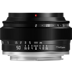 티티아티산 F2 L마운트 렌즈 블랙 50mm