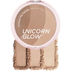 UNICORN GLOW 輪廓3色修容粉餅, 01 Cam(冷色), 1個