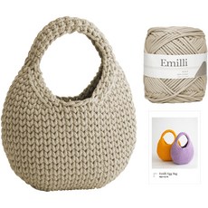 YARNA艾米麗針織線+印花蛋袋DIY套組