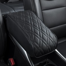 DKMALL Torres專用改裝中央扶手箱扶手墊, 黑色, 1個