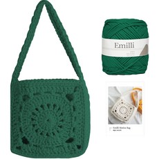 YANA DIY Emily 圖案包 Emily Ball + 印花設計套組, 20 森林綠