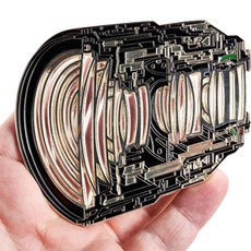 OfficialExclusive 투명렌즈 카메라 뱃지, P227, 1개