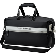 TaylorMade 圖案Logo波士頓包, 黑色