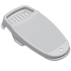 洗衣板 塑膠 多用途 預洗 內衣 洗衣用品 06 大型洗衣板, 灰色, 1個