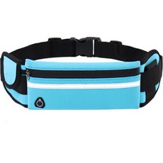 바디보 등산용 포켓 힙색 러닝 벨트, 블루, 1개