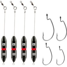 Boom Fishing TR1 東京聯盟墜子 4p + 魚鉤套組 4 件套 BTRITR114K04 7g, 1組