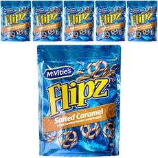 플립즈 카라멜 프레첼, 90g, 6개