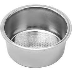 KALDIN 手柄濾杯精密基本款雙份濾杯 51mm, 銀色, 1個