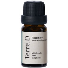 떼르디 아로마 에센셜오일, 로즈마리, 10ml, 1개