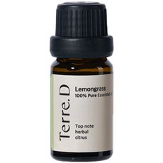 TerreD 芳香精油, 檸檬草, 10ml, 1個
