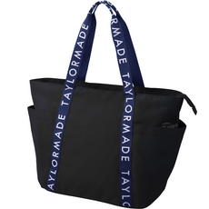 테일러메이드 TM 그래픽로고 토트 백, 블랙 + 네이비