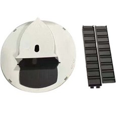 Balamangseu 滑動式智能捕鼠器 一體成型 白色, 1入, 2個