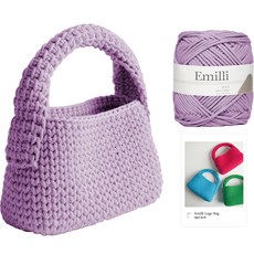Yarna 編織手提包DIY套組, 11丁香, 1組