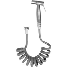 clean for you 浴室馬桶清潔噴槍 + 螺旋彈簧軟管 2m 套組 SUS304, 1個