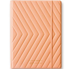 PLEPIC 經典纖薄日誌保護套, 1個, 蜜桃色