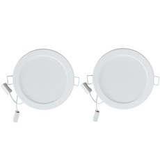 Lucia LED可調光嵌入式筒燈 外徑175mm x 高度30mm x 開孔140mm 20W J0620-DL176-4000, 2個, 自然白光