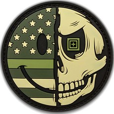 5.11 Tactical Mr Happy抽鬚貼, 綠色