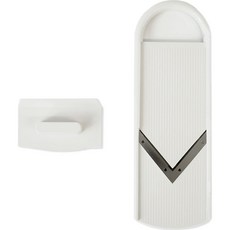 SHIMOMURA 下村 寬版高麗菜刨絲切片器, 白色, 1套